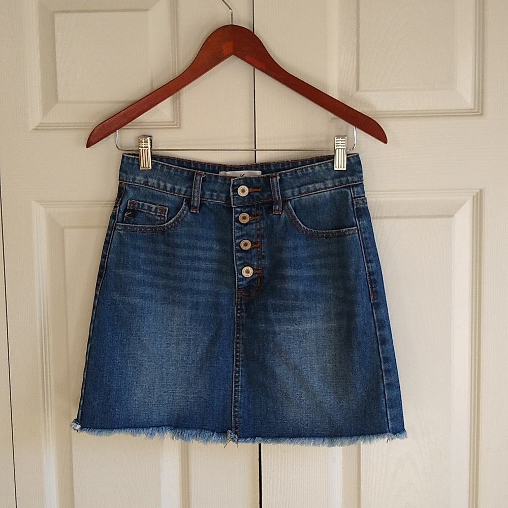 KanCan raw hem mini skirt size xsp